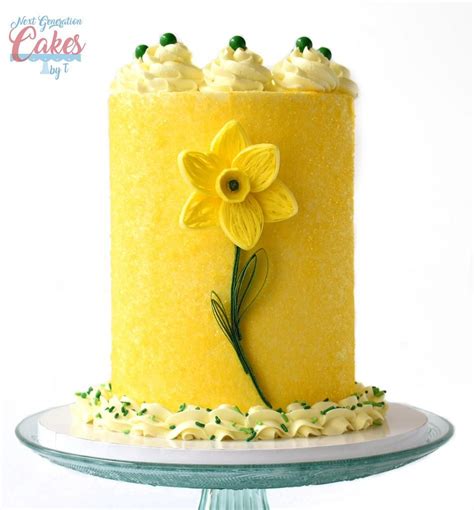 Daffodil Cake Daffodil Cake Spring Cake Cake