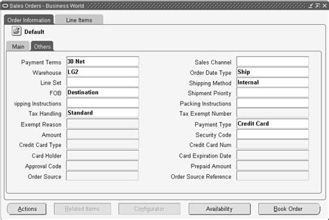 Oracle Order Management Implementation Manual