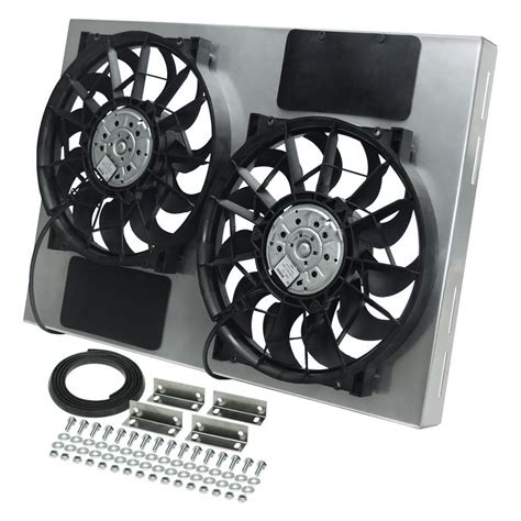 Derale Performance® 16826 Dual Electric Radiator Fan With Aluminum