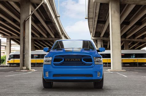 Ram Unveils 2018 Ram 1500 Hydro Blue Sport Medium Duty Work Truck Info