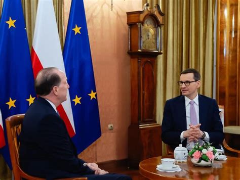 Premier Morawiecki spotkał się z szefem Banku Światowego