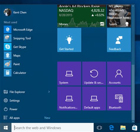 How To Pin Settings To Start And Taskbar In Windows 10 Next Of Windows