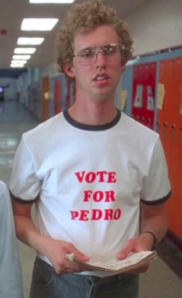 But first, you need to register before your state's deadline. t-shirt, napoleon dynamite, vote for pedro - Wheretoget