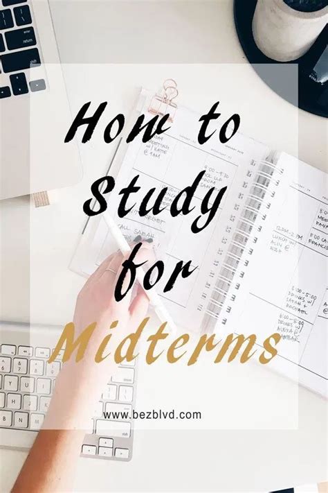 How To Study For Midterms In 2020 Midterm How To Pass Exams Study