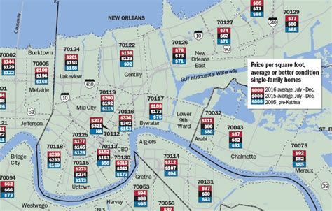 Map Of New Orleans Zip Codes World Map