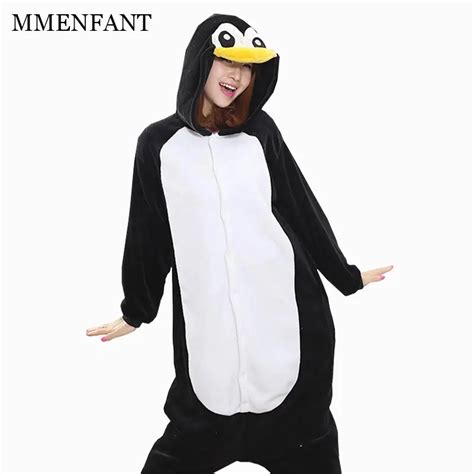 New Cute Cartoon Sleepwear Children Flannel Anime Penguin Pajama Kids