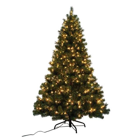 2) what holiday will be soon? Home Accents Holiday 7 ft. Noble Fir Quick-Set Artificial ...