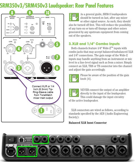 Tonematch Mixer To Mackie Srm Loudspeaker Bose Portable Pa Encyclopedia