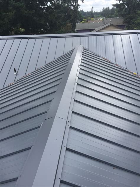 Asc Skyline Metal Roof Top Guard Roofing Llc Slate Gray Roof
