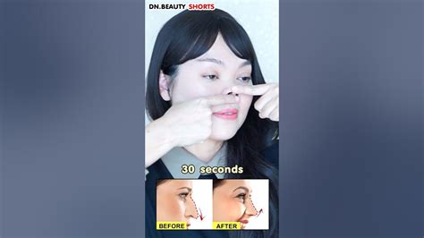 Nose Tip Lift Massage Fix Droopy Nose Tip And Nose Point Down Get