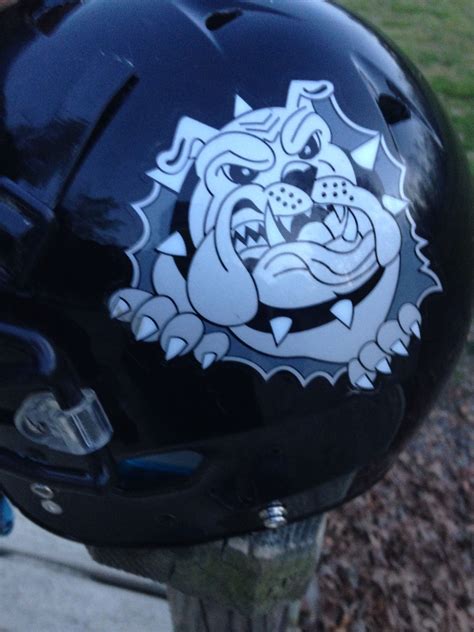 Richmond Bulldogs!!! | Football helmets, Youth football, Bulldog