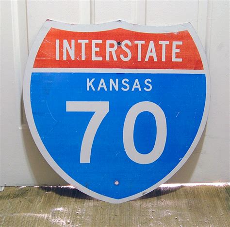 Kansas Interstate 70 Aaroads Shield Gallery