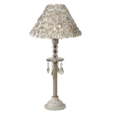 Jeweled Shade Antique French Style Table Lamp Table Lamps