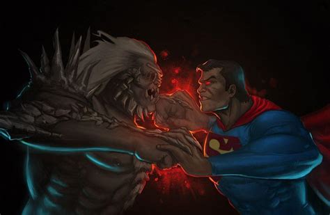 Superman Doomsday Wallpapers Wallpaper Cave