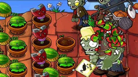Plants Vs Zombies Roof Level 9 Youtube