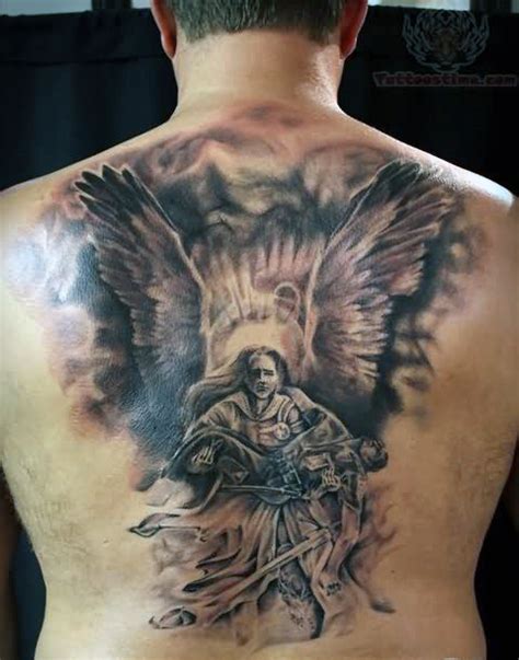 27 Guardian Angel Tattoos Collection