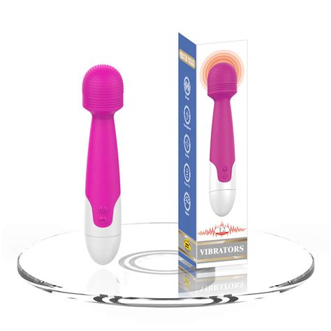 Usb Rechargeable Silicone Magic Female Vibrator With Big Head China