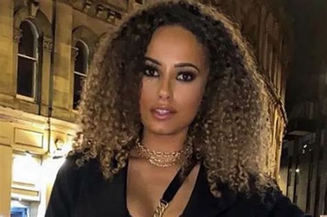 Love Islands Amber Gill Flashes Bra As Blazer Bursts Open For Racy