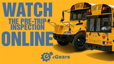 School Bus Pre Trip Inspection For Cdl Test Youtube