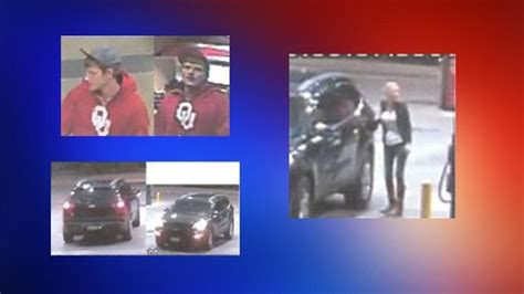 Surveillance Video Captures Photos Of Two Suspects Robert And Brandy