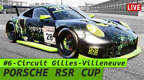 Assetto Corsa Porsche Rsr Cup Circuit Gilles Villeneuve