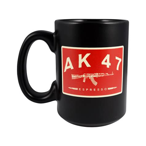 Ak 47 Espresso Mug Black Rifle Coffee Company Japan