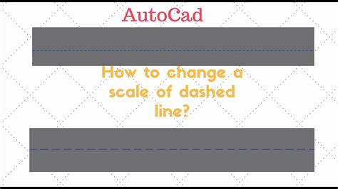 Autocad How To Change A Scale Of A Dashed Line Minute Tutorial Hot Sex Picture