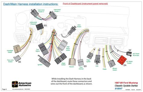 How To Install Fox Body Mustang Classic Update Wiring Kit (87-93)