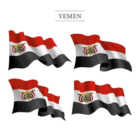 Free Vector Hand Drawn Flat Design Yemen National Emblems