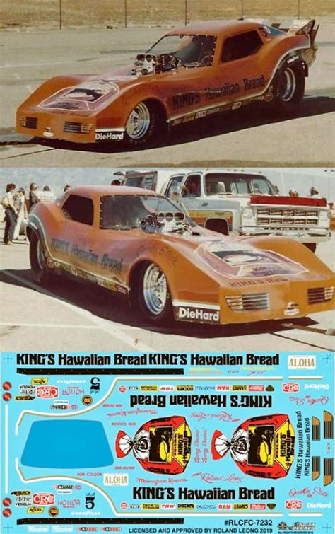 Roland Leongs Hawaiian Corvette Funny Car 125