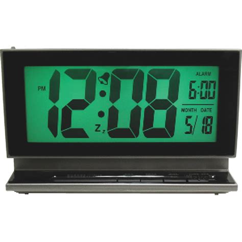 La Crosse Technology Lcd Battery Operated Alarm Clock