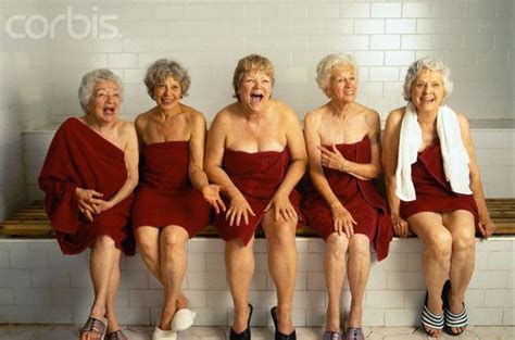 Happy Older Women In Sauna Aging With Attitude Pinterest Happy Older Women Happy Women