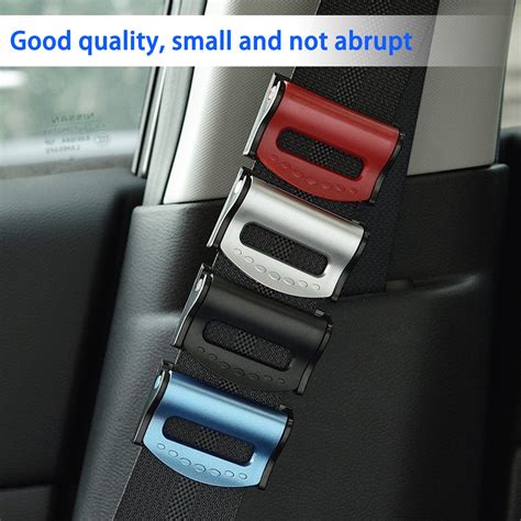 2pcs car seat belt adjusting tension clips 53mm fasten buckle locking stopper enjoy 365 day