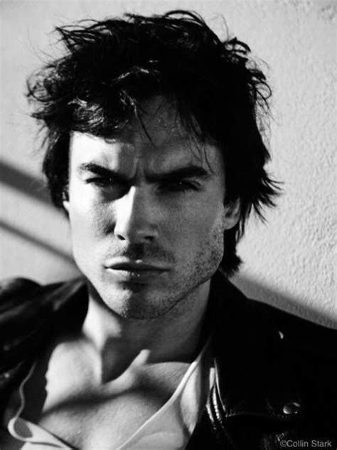 Maybe you would like to learn more about one of these? Ian Somerhalder. Black & White | Ian somerhalder vampire ...