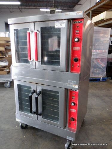 Vulcan Vc Gd Full Size Gas Double Stack Convection Oven On Casters
