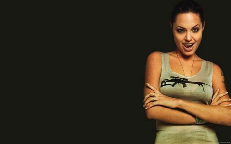 Celebrity Angelina Jolie Hd Wallpaper