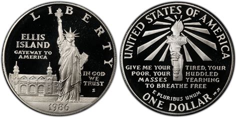 The 1986 Statue Of Liberty Centennial Commemorative Coins