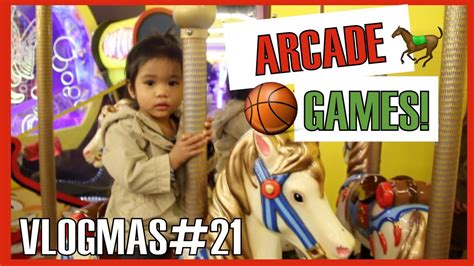 big arcade games vlogmas 21 nikki mitchtv youtube