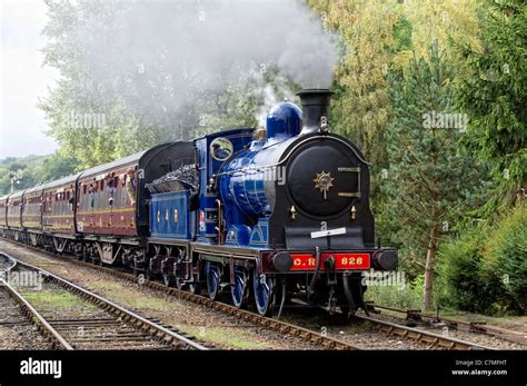 Caledonian Railway 812 Class 0 6 0 No 828 Steam Locomotive Travelling