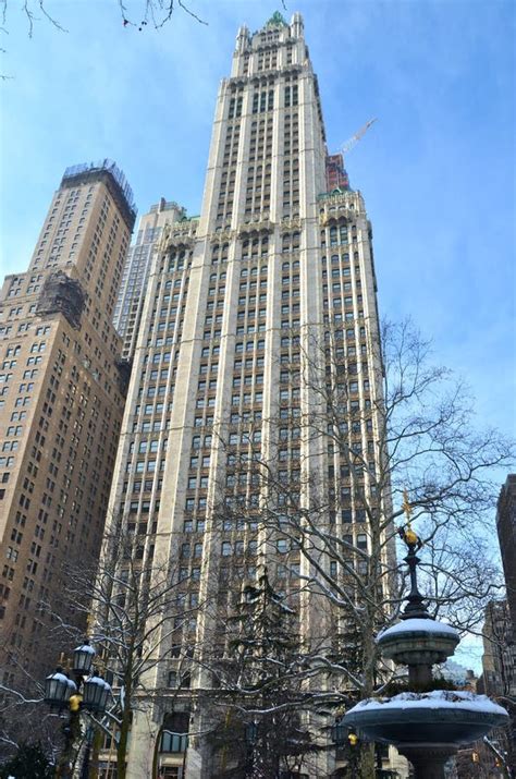 Historic Woolworth Building Nyc Stock Photo Image Of Manhattan