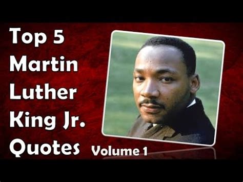 Courage is an inner resolution to go forward despite obstacles; Martin Luther King Jr Quotes 1 - YouTube