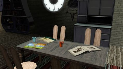 By The Book Clutter At Baufive B5studio Sims 4 Updates