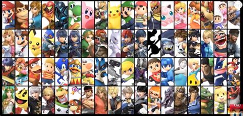 Full List Of All 71 Confirmed Playable Characters In Super Smash Bros