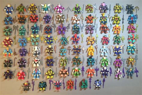 Battle Beasts Complete Collection All 76 Perfect With Rubs And