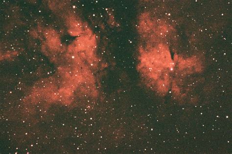 Ic 1318 Also Known As The “butterfly Nebula” Wide Field Emissions