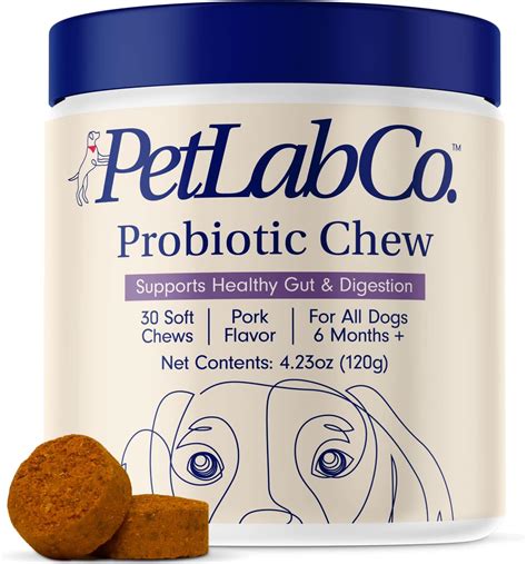 Petlab Co Probiotics For Dogs Support Gut Health Itchy