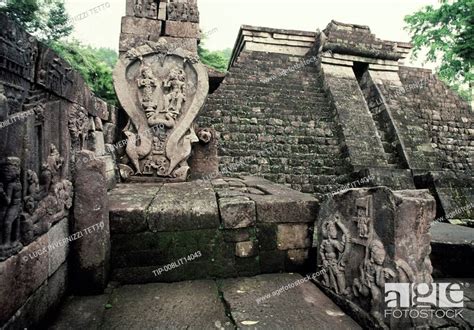 Candi Sukuh Erotic Temple On Mt Lawu Java Indonesia Stock Photo