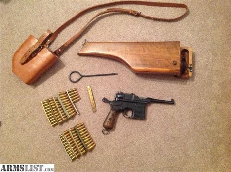 Armslist For Saletrade Bolo Mauser C96 Broomhandle