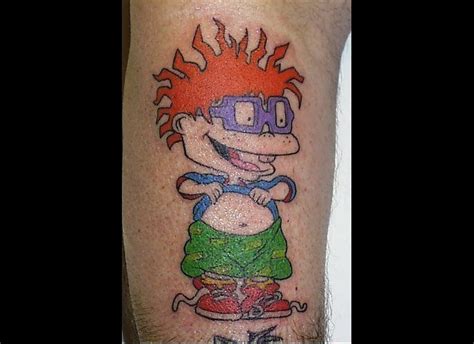 17 Amazing Tattoos Of 90s Cartoon Characters Photos Huffpost