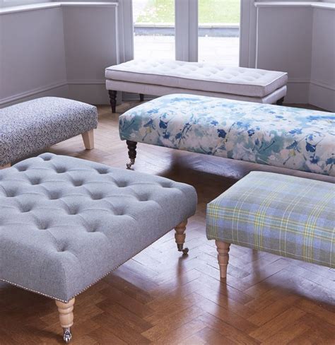 We Have A Wide Selection Of Footstools From Buttoned To Studded Large